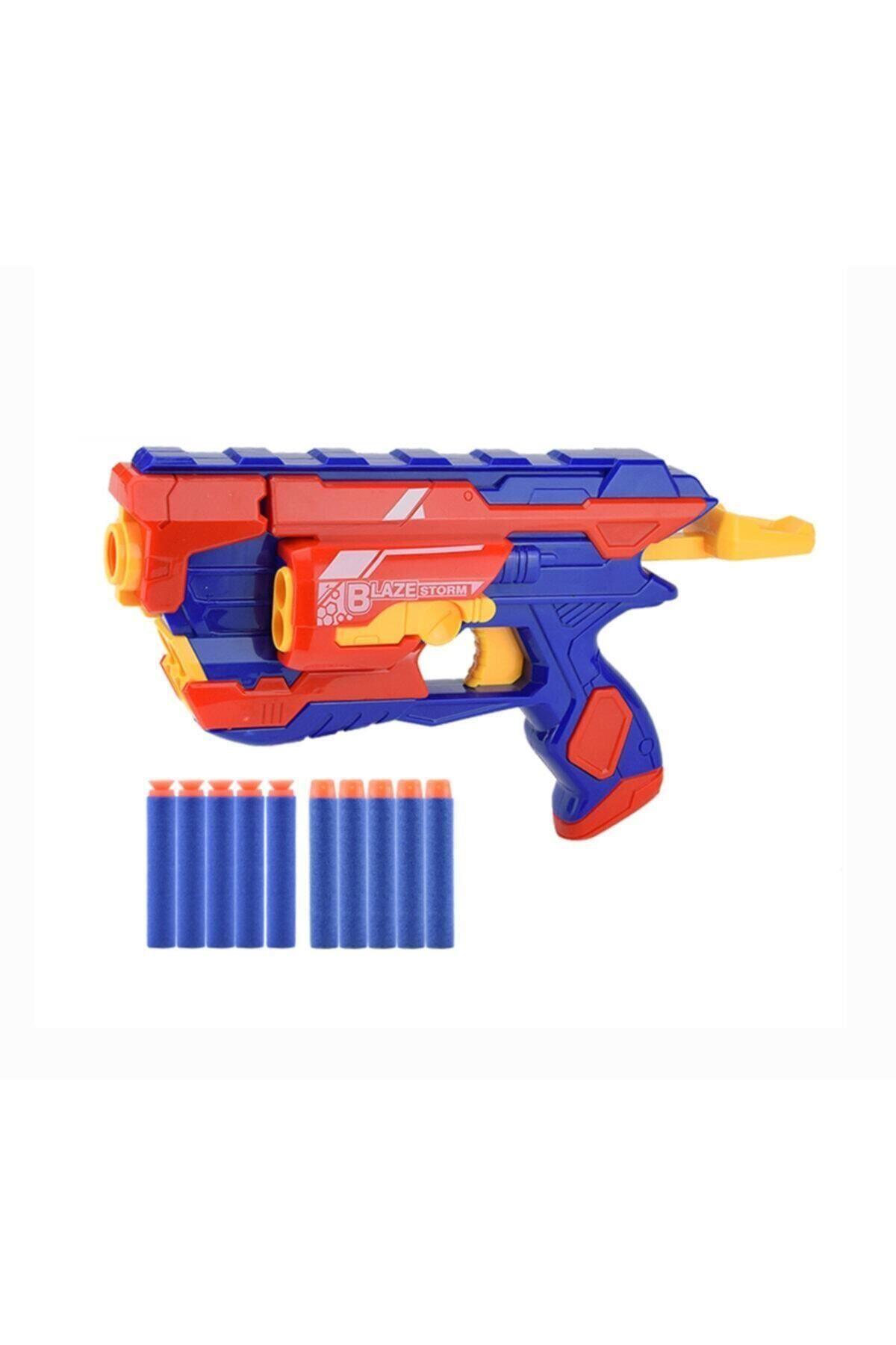 Prestij Oyuncak Nişancı 3 Yumuşak Sünger Atan Tabanca-Oyuncak Silahlar