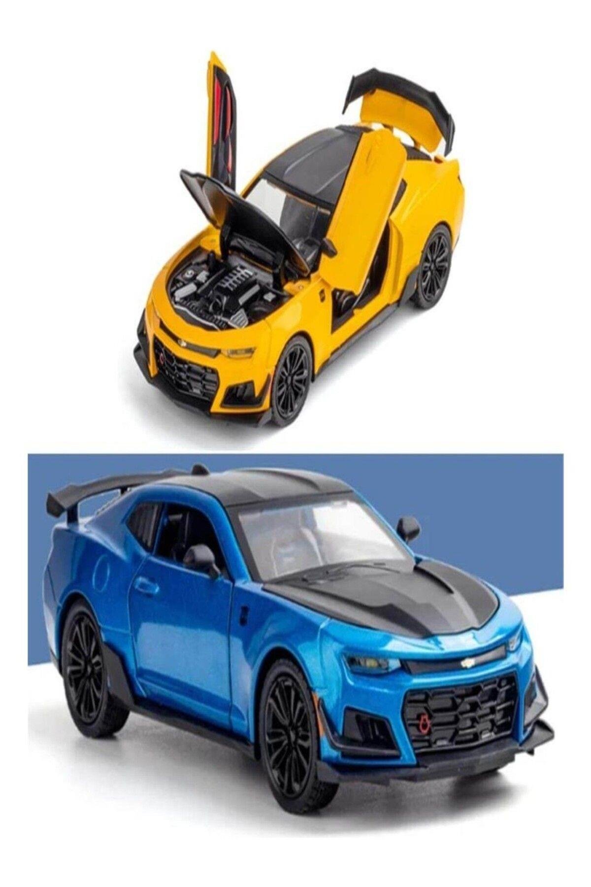 Prestij Şeffaf Kutuda Metal Chewrolet Araba CZ126B-Maket Araçlar