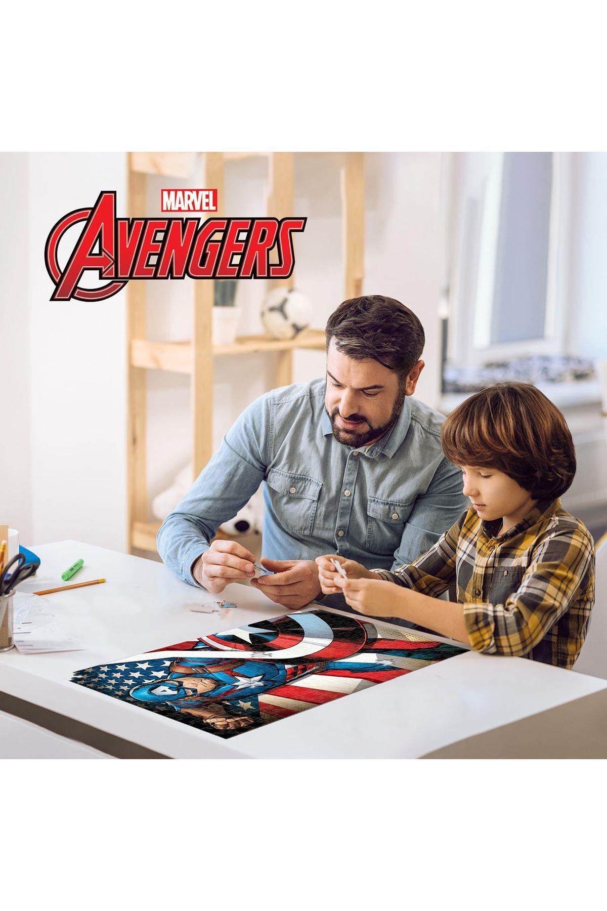 Prime 3D - Captain America 300 Parça Puzzle 35584 - Metal Kutu-Kutu Oyunları