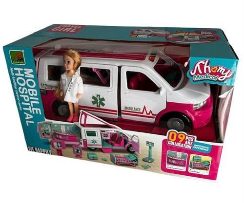 Psf Ambulanslı Bebek 9045-4-Oyuncak