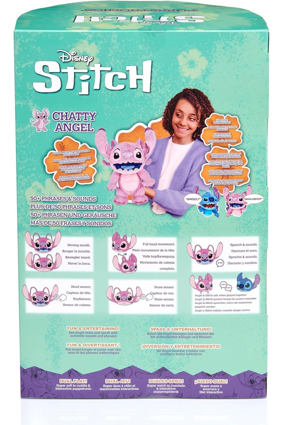 REAL FX PUPPETRONICS DISNEY ANGEL 30 CM ELEKTRONIK KUKLA-Çeşitli Figürler