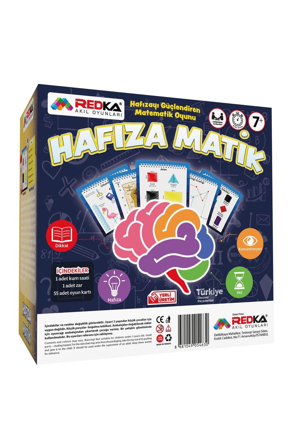 Redka Hafıza Matik Akıl Zeka Ve Strateji Oyunu, Matematik Geliştirme Oyunu, Kutu Oyunu-Eğitici Oyuncak