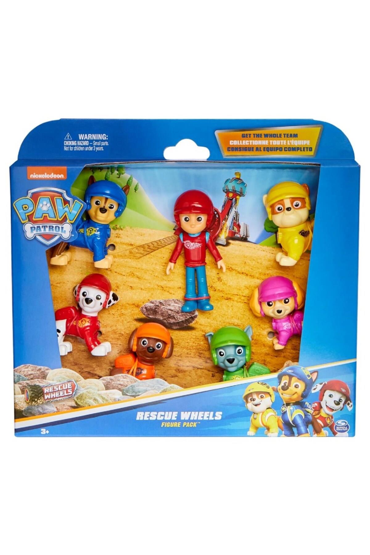 Rescue Wheels 7’li Figür Seti-Karakter Figürleri