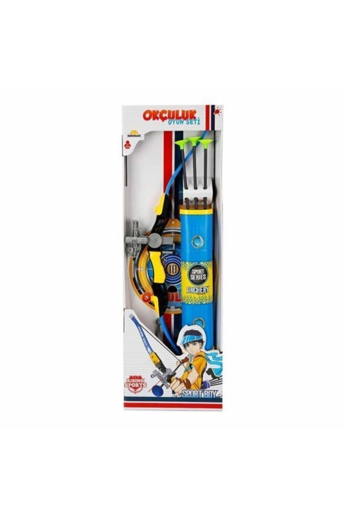 Rising Sports Sadaklı Ok Yay Lazerli Okçuluk Oyun Seti Sun-27042-Spor