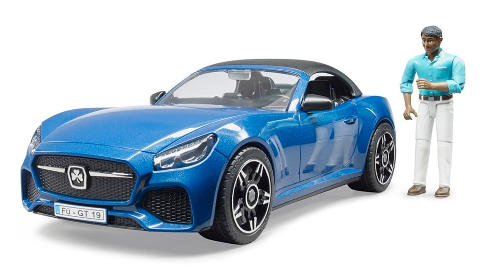 Roadster Araba ve Sürücü BR03481