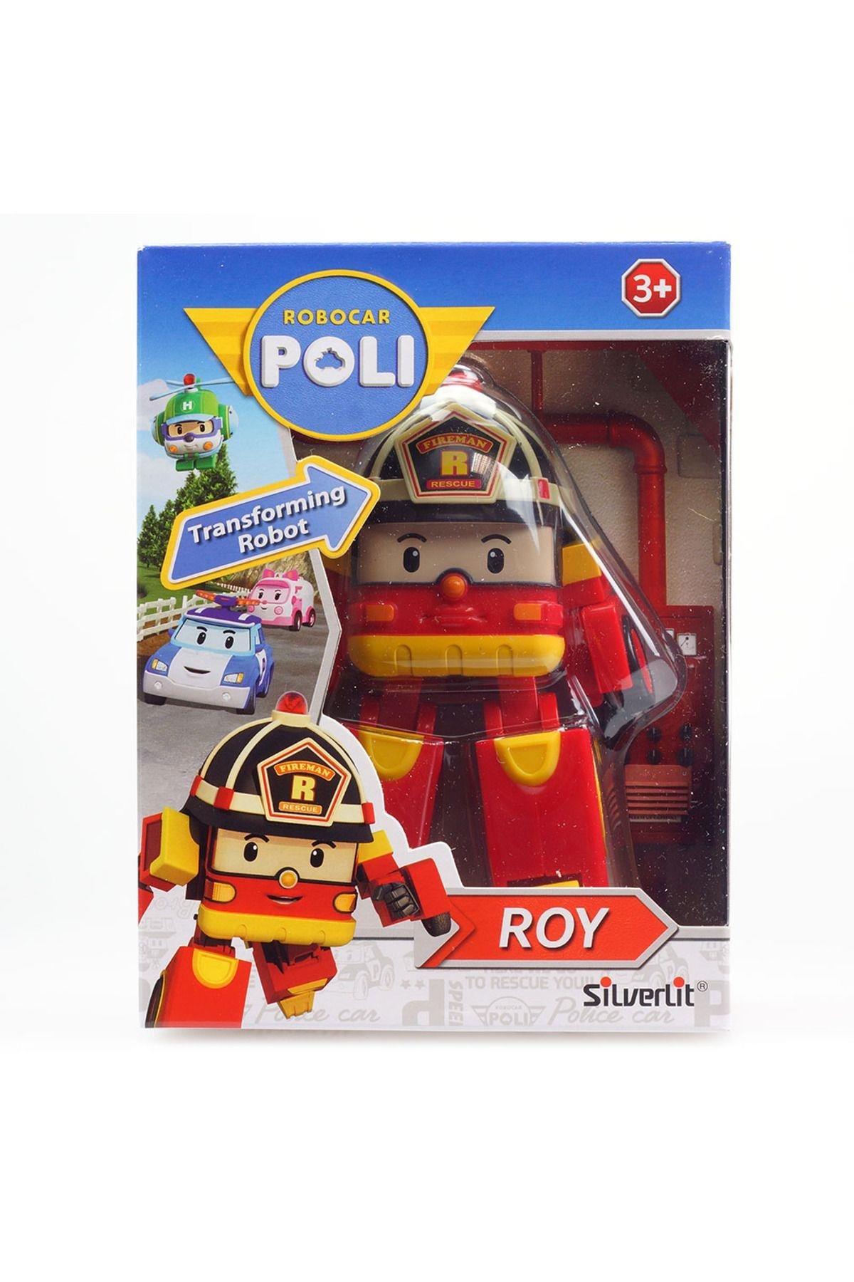 Robocar Poli Transformers Robot Figür Roy 83170-Karakter Figürleri