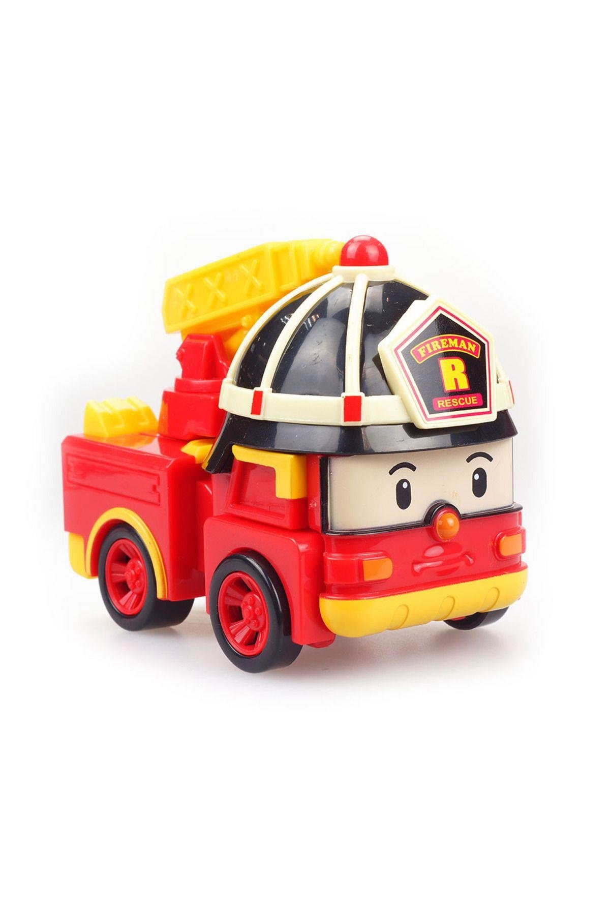 Robocar Poli Transformers Robot Figür Roy 83170-Karakter Figürleri