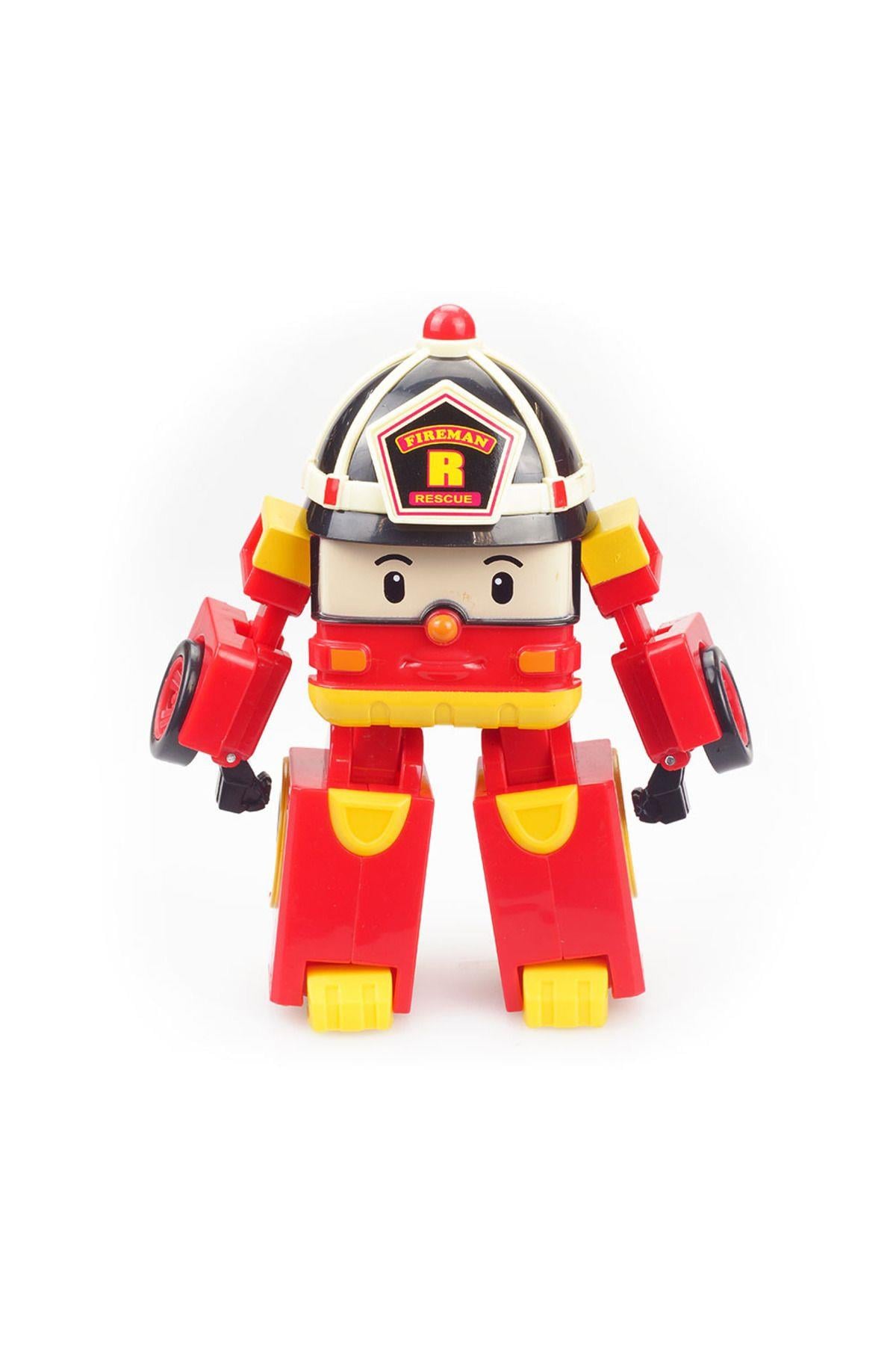 Robocar Poli Transformers Robot Figür Roy 83170-Karakter Figürleri