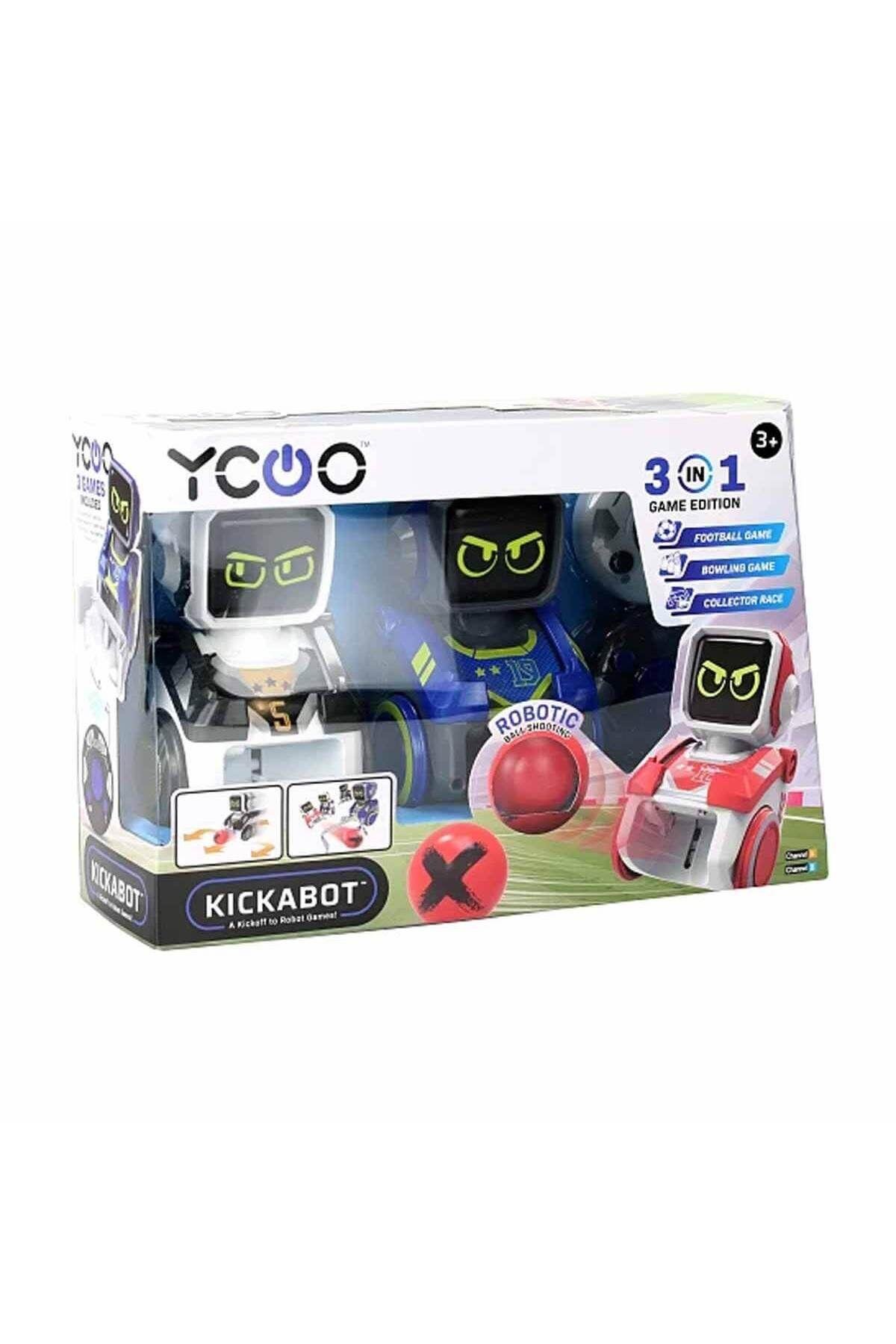 Robot Kickabot İkili Set - Mavi Ve Beyaz-Robotlar