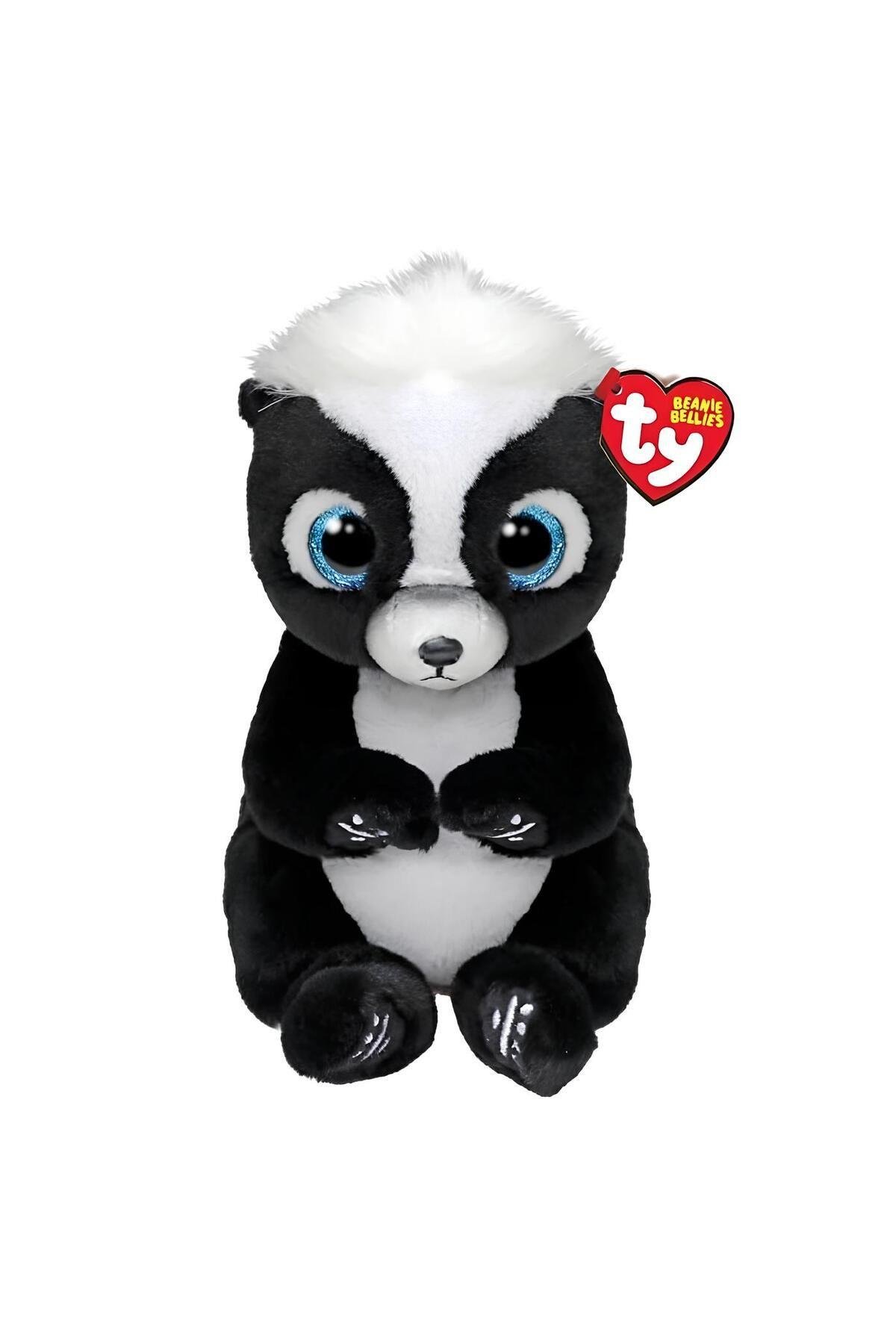 Rukus Siyah Beyaz Kokarca 15 Cm-Peluş Oyuncaklar