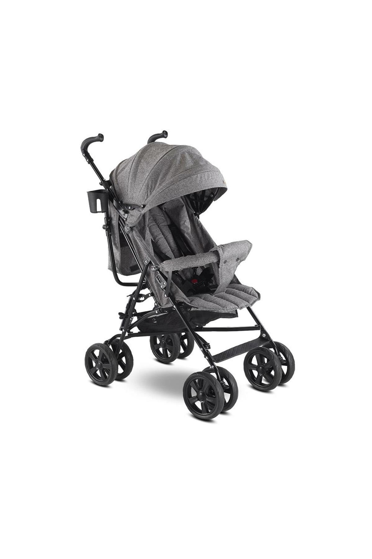 Sa7 Baston Bebek Arabası Kahve-Bebek Arabaları