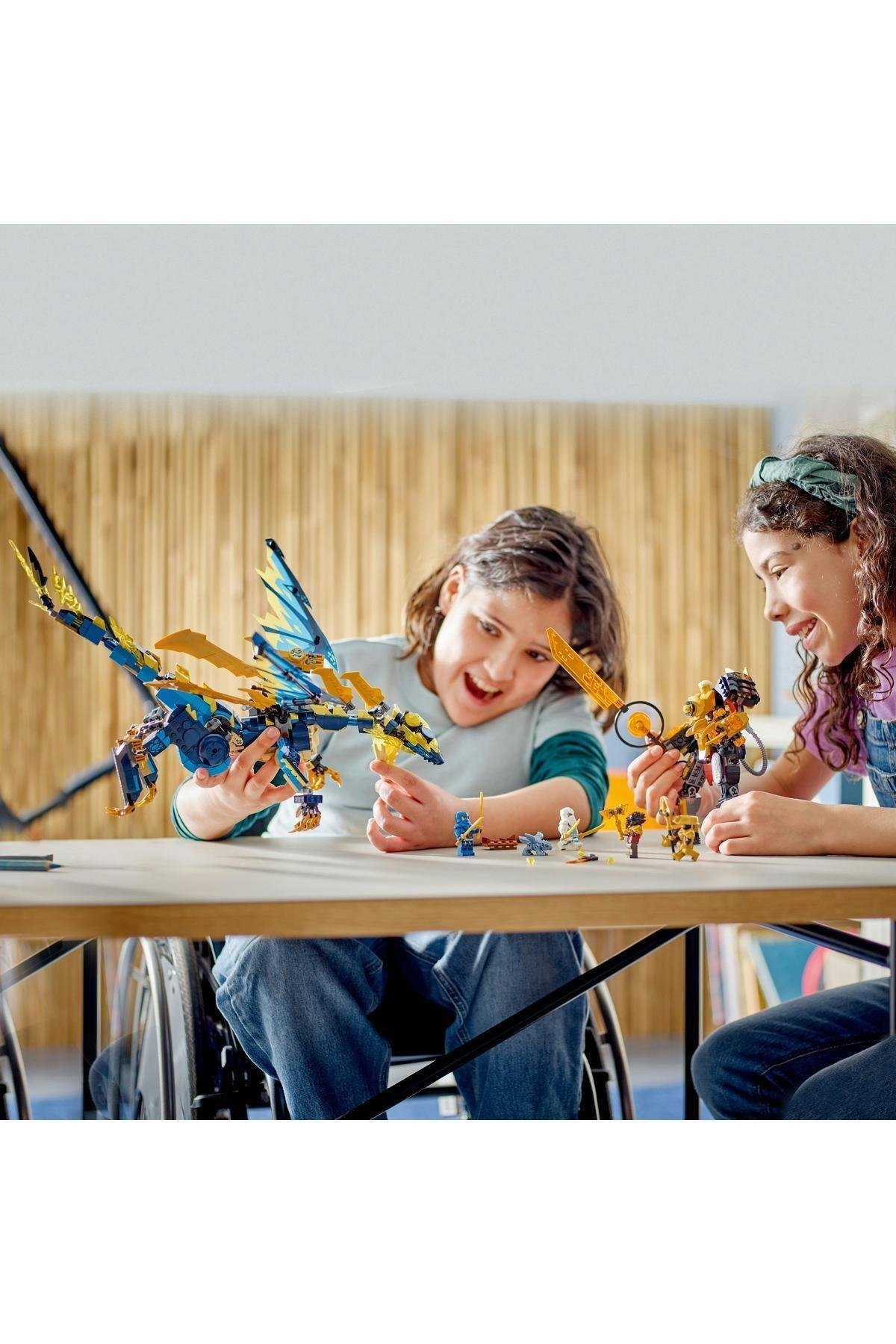 Sbl Element Ejderhası İmparatoriçe Robotuna Karşı 71796 Oyuncak Yapım Seti (1038 Parça) SBLSh-Lego