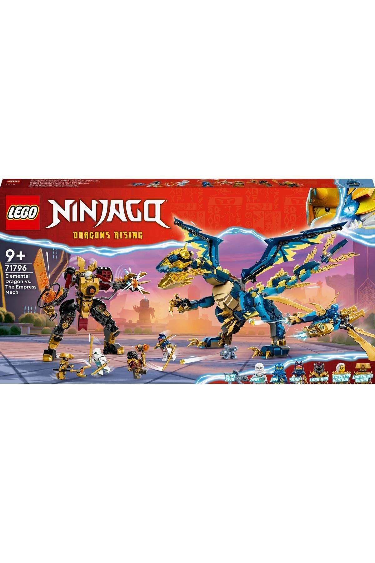 Sbl Element Ejderhası İmparatoriçe Robotuna Karşı 71796 Oyuncak Yapım Seti (1038 Parça) SBLSh-Lego