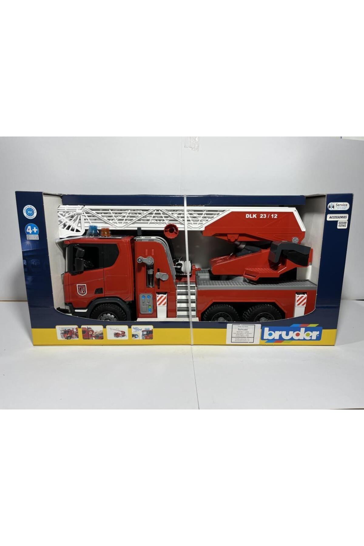 Scania 560R İtfaiye Aracı BR03591-Oyuncak Arabalar ve Kamyonlar