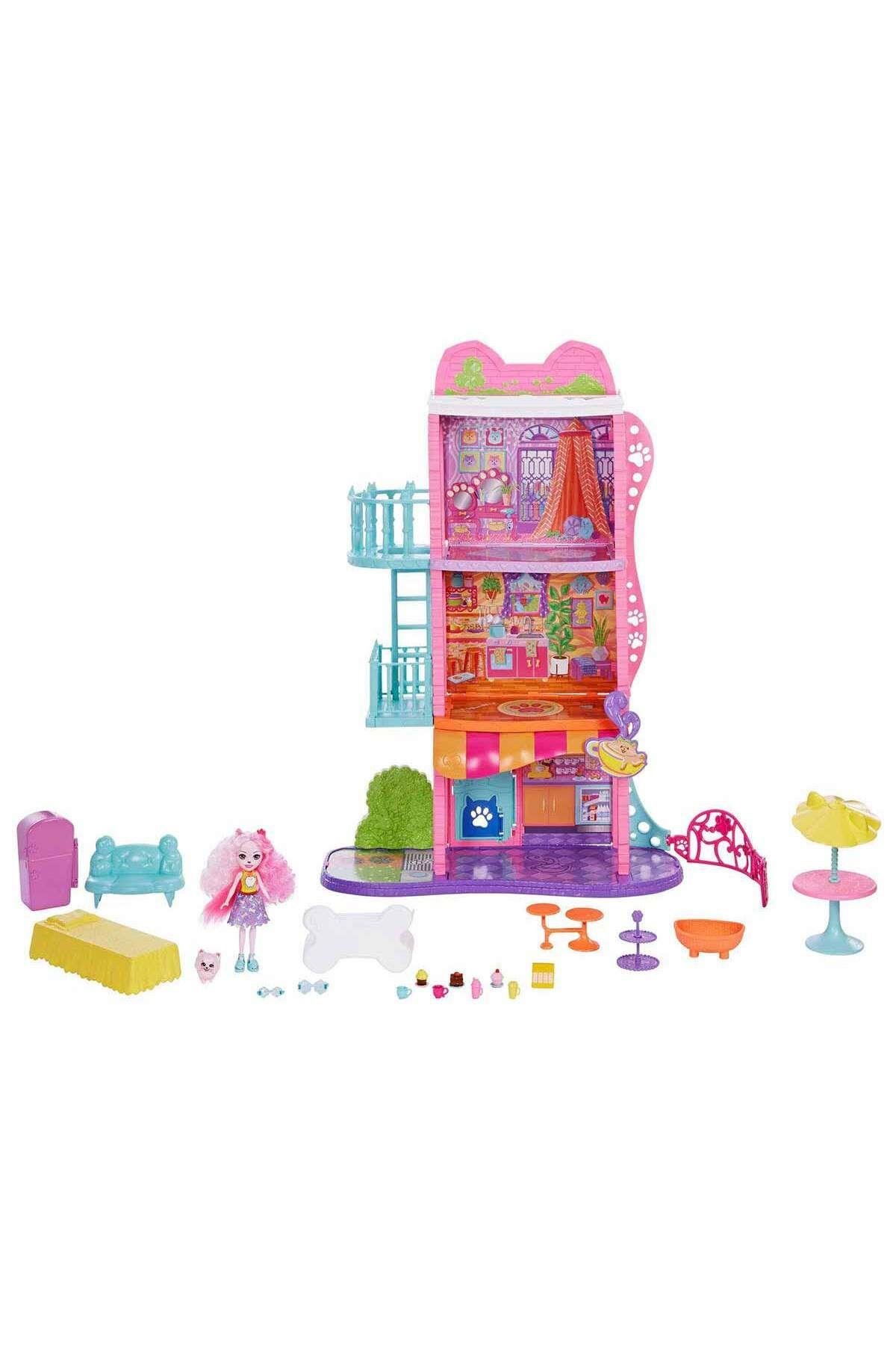 Şehir Evi Ve Kafe Oyun Seti Hhc18-Oyuncak Bebekler