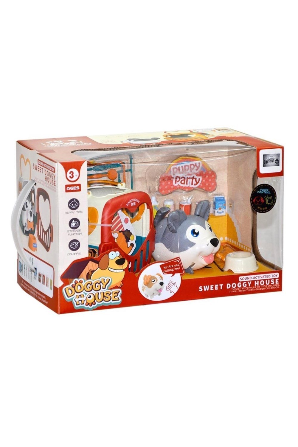 Sesli Köpek Bakım Çantası Ve Evi K-1011