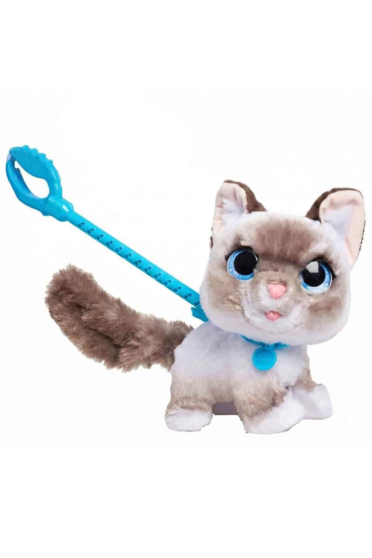 Sesli ve Hareketli Wag-A-Lot Kedi Peluş FUR00000-Hayvan Figürleri