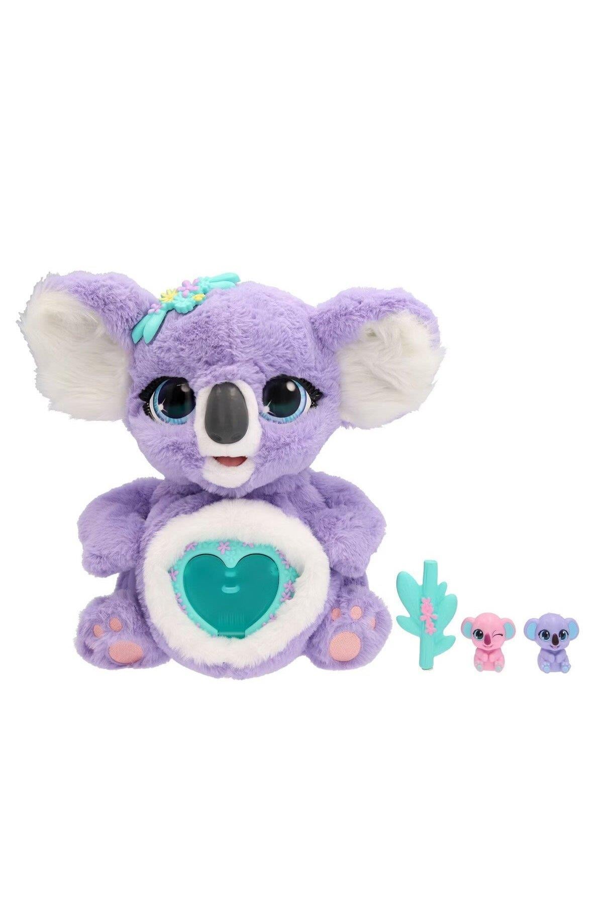 Sesli ve Işıklı İnteraktif Peluş Anne Koala-Peluş Oyuncaklar