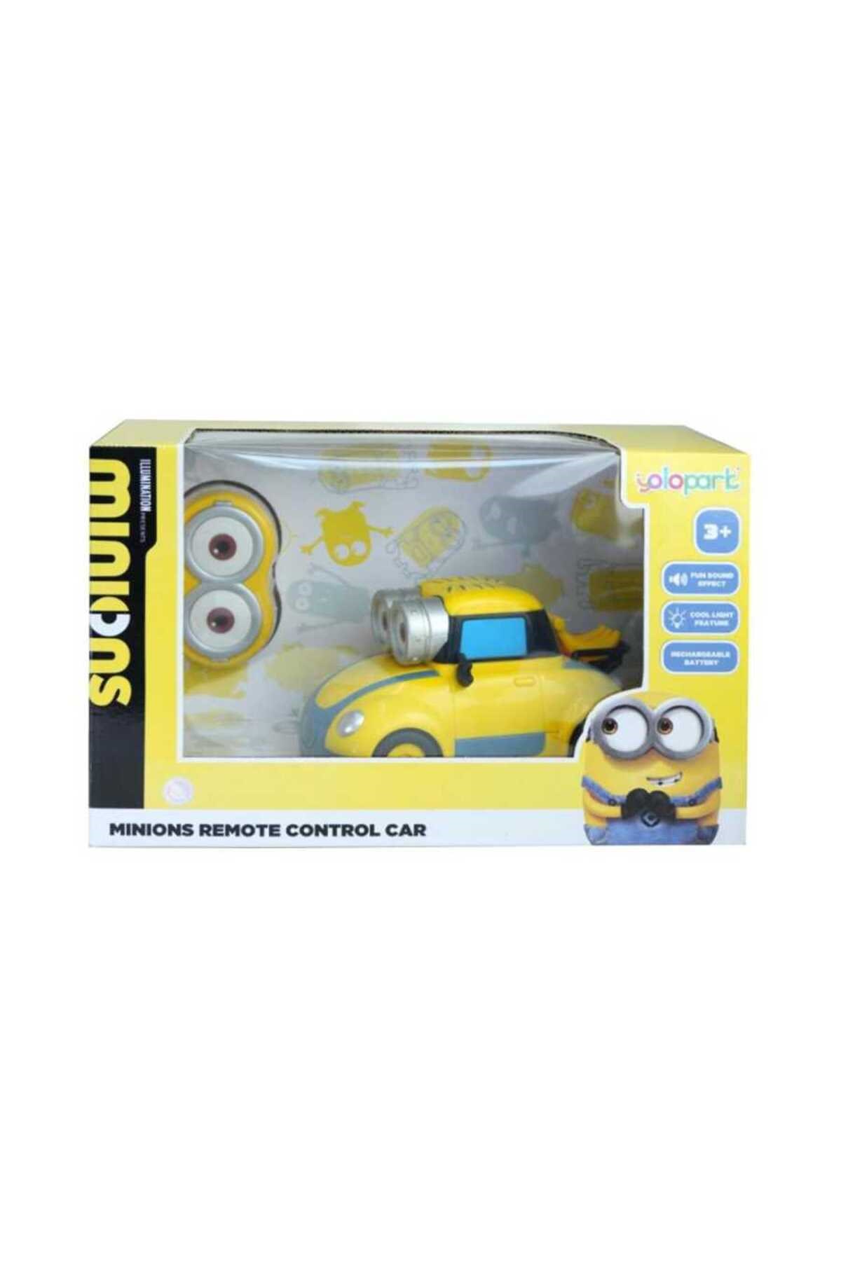 Sesli ve Işıklı Minions Uzaktan Kumandalı Araba-Uzaktan Kumandalı Araçlar