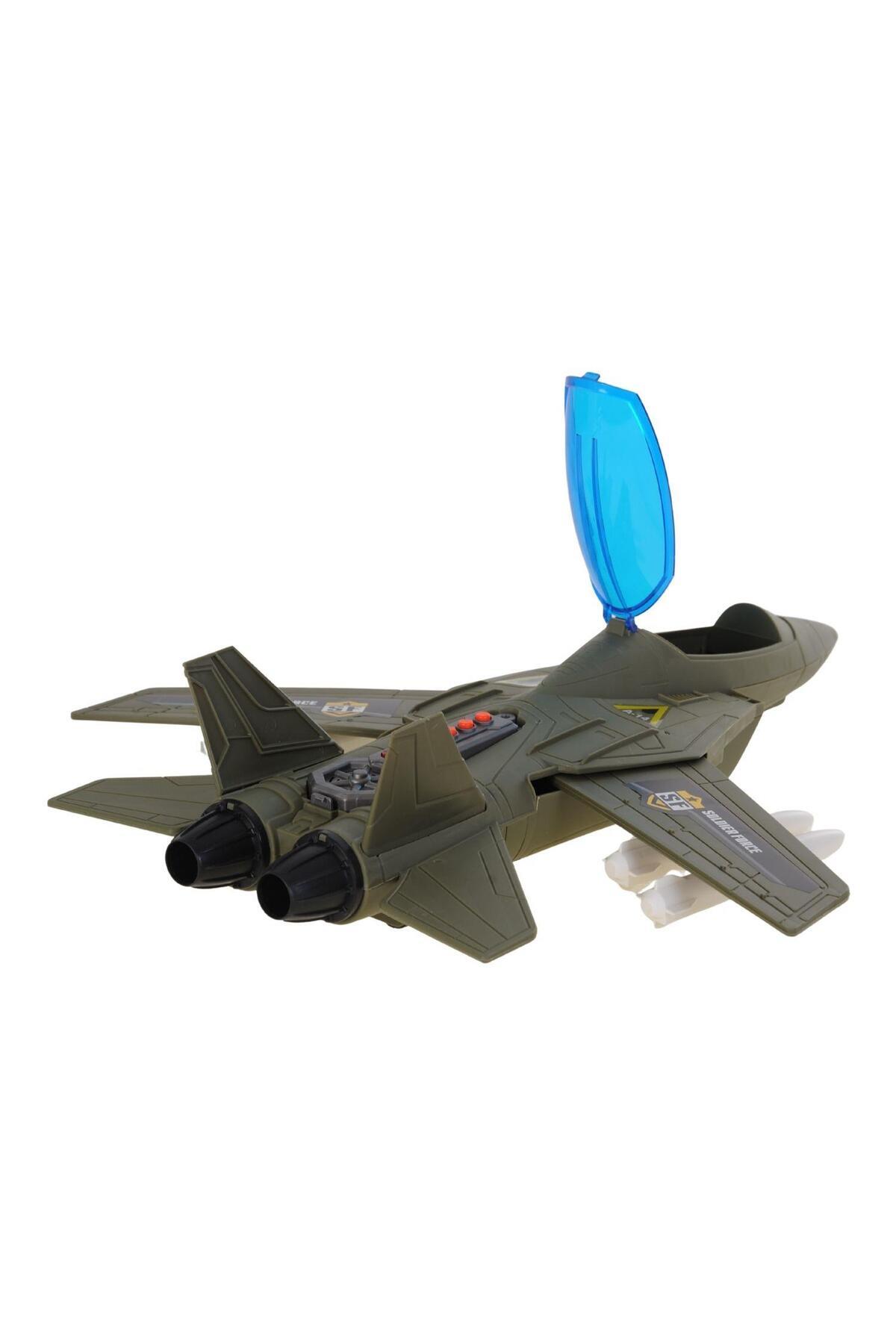 Sesli ve Işıklı Soldier Force Air Hawk Attack Oyun Seti-Erkek Oyuncakları