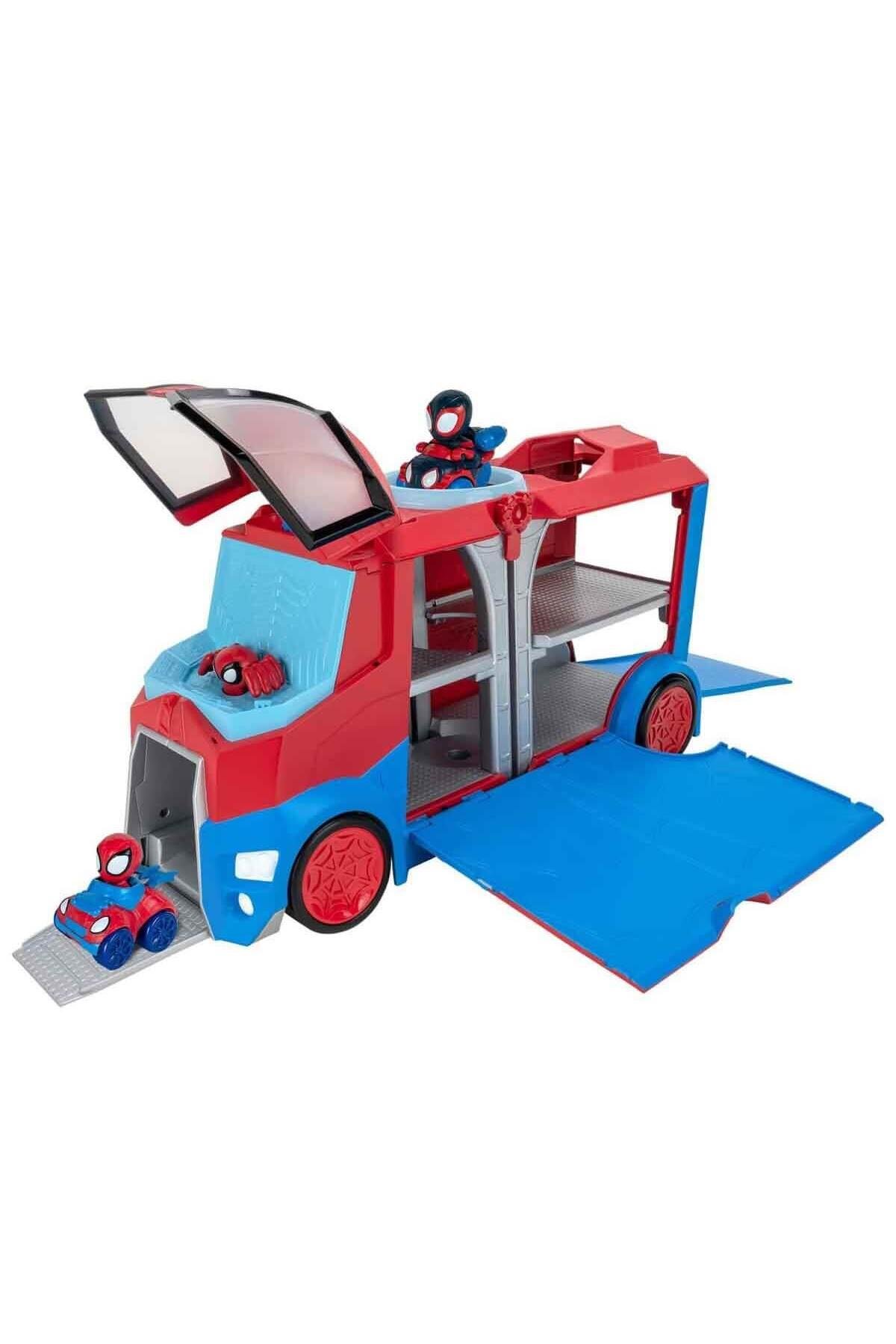 Sesli ve Işıklı Spidey Kamyon Mini Arabalar Oyun Seti 33 cm PDY22000-Oyuncak Arabalar ve Kamyonlar