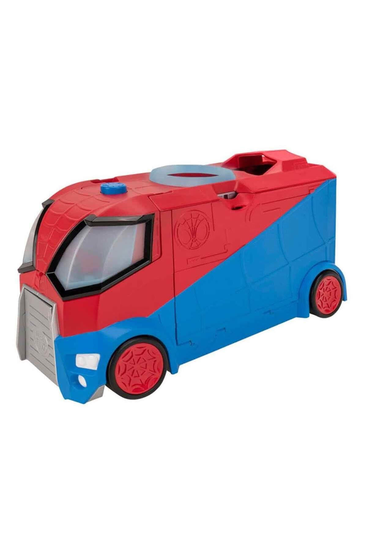 Sesli ve Işıklı Spidey Kamyon Mini Arabalar Oyun Seti 33 cm PDY22000-Oyuncak Arabalar ve Kamyonlar