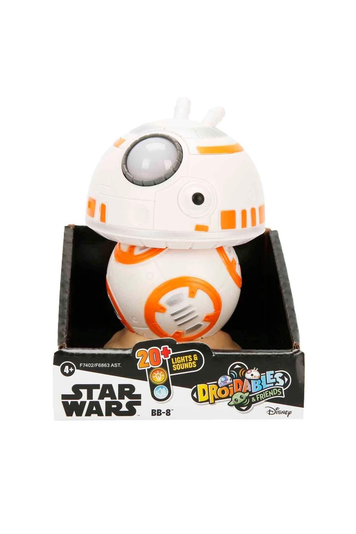 Sesli ve Işıklı Star Wars Elektronik Droidables Figür - Bb-8-Karakter Figürleri