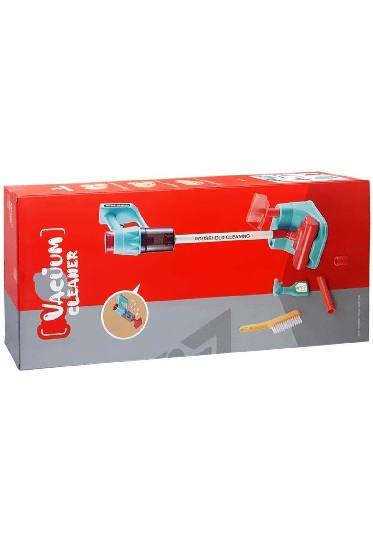 Sesli Yeni Nesil Oyuncak Dikey Elektrik Süpürgesi Seti HJ192-Kız Rol Oyuncakları