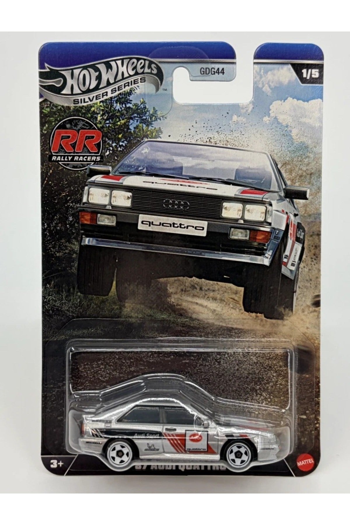 Silver Series Rally Racers ’87 Audi Quattro Diecast Model Araba-Oyuncak Arabalar ve Kamyonlar