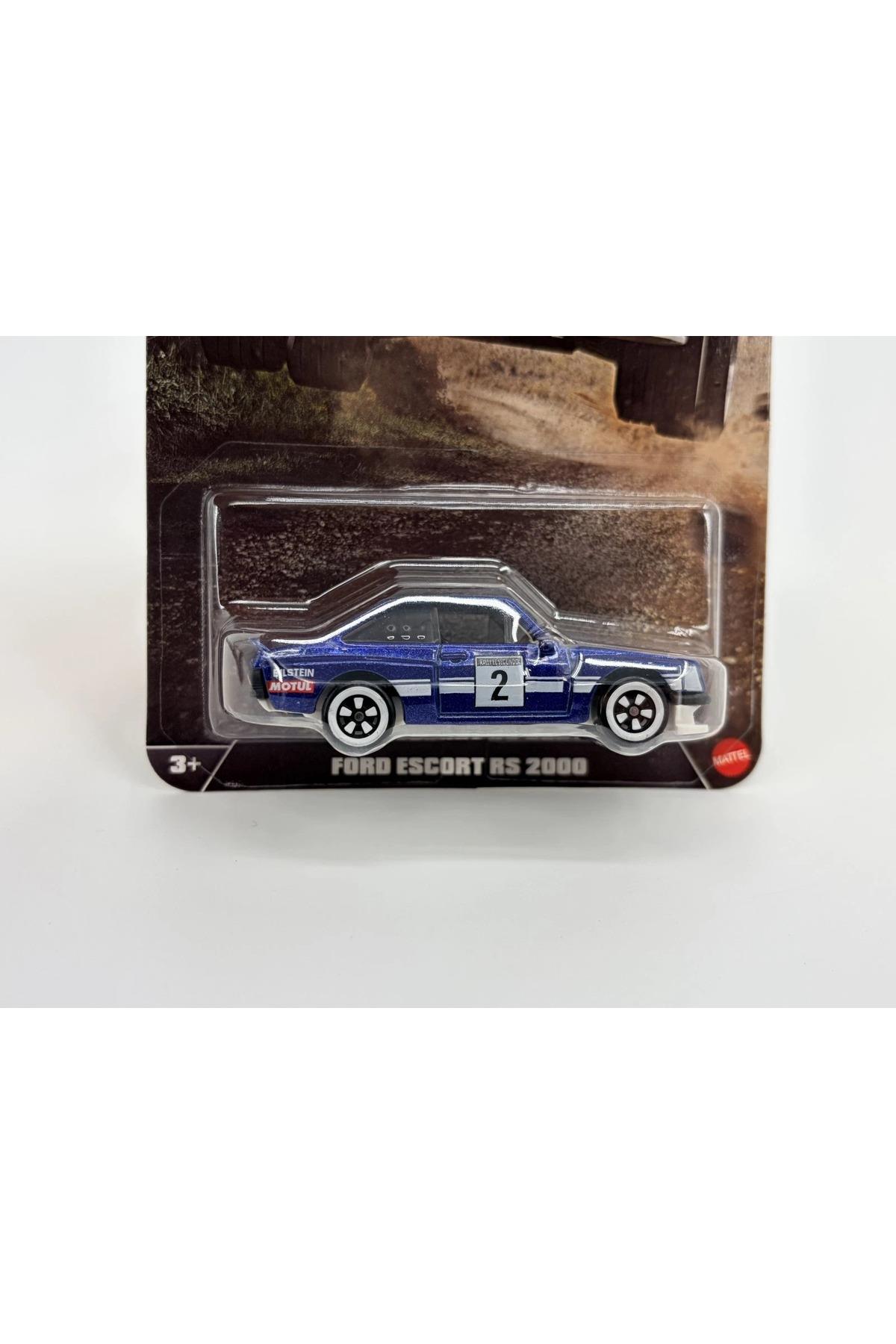 Silver Series Rally Racers Ford Escort RS2000 Diecast Araba 1:64-Oyuncak Arabalar ve Kamyonlar