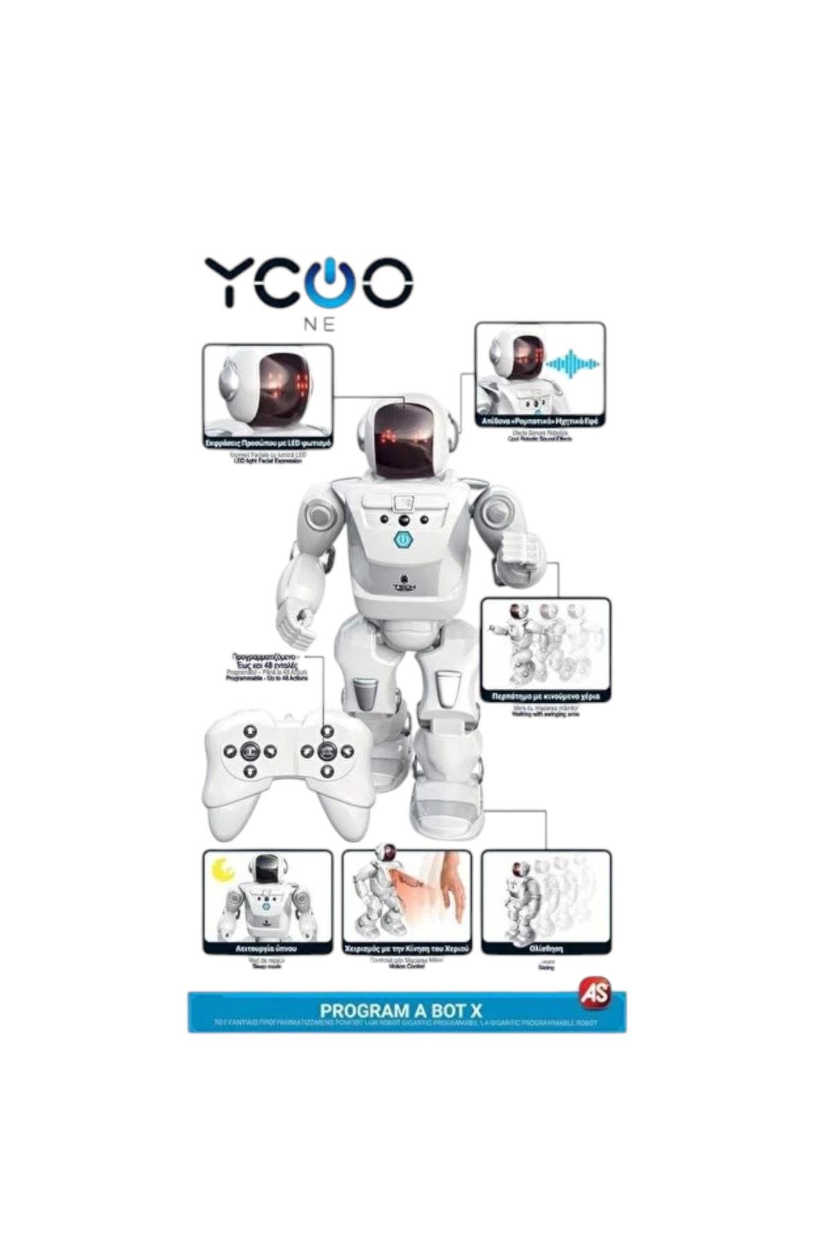 Silverlit Kumandalı Program A Bot X Robot Sesli Işıklı-Robotlar