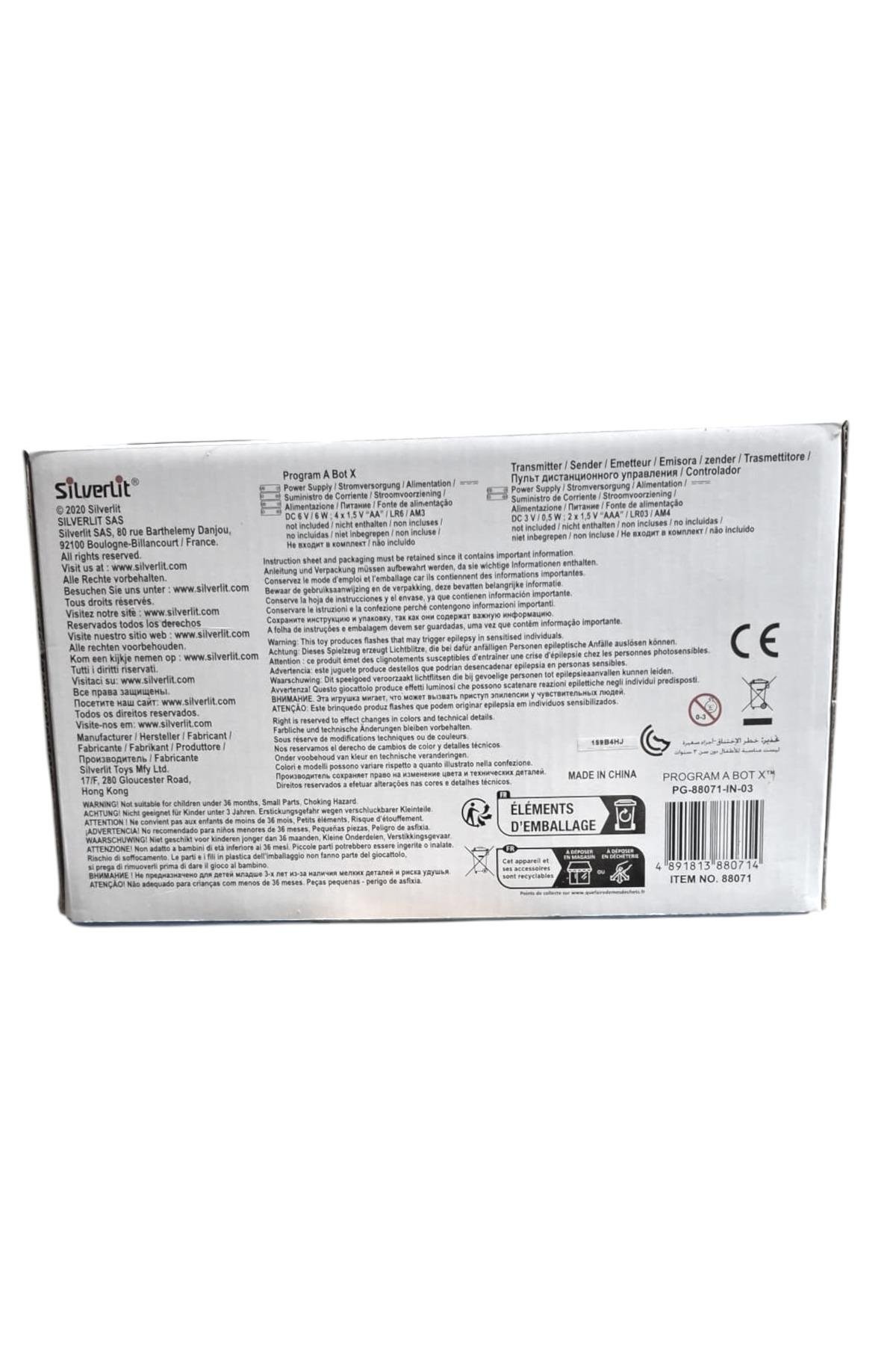 Silverlit Kumandalı Program A Bot X Robot Sesli Işıklı-Robotlar