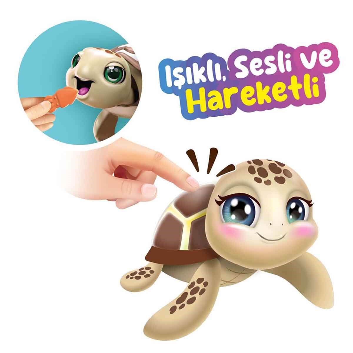 Silverlit Sesli ve Işıklı Hareketli Rescue Deniz Kaplumbağası-Hayvan Figürleri