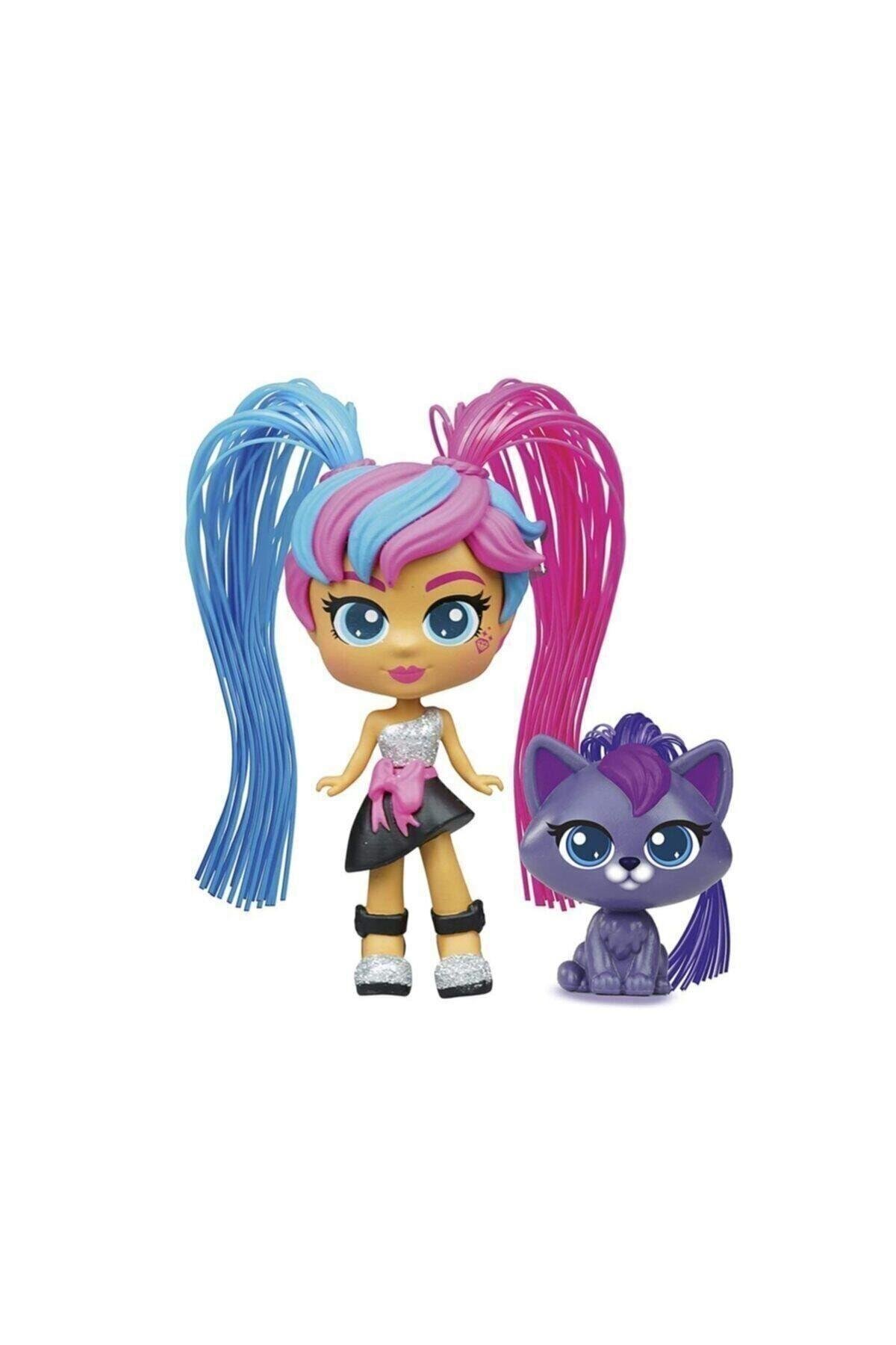 Silverlit Sıl/82086 Curli Girls Bebek Ve Evcil Hayvanı-Oyuncak Bebekler