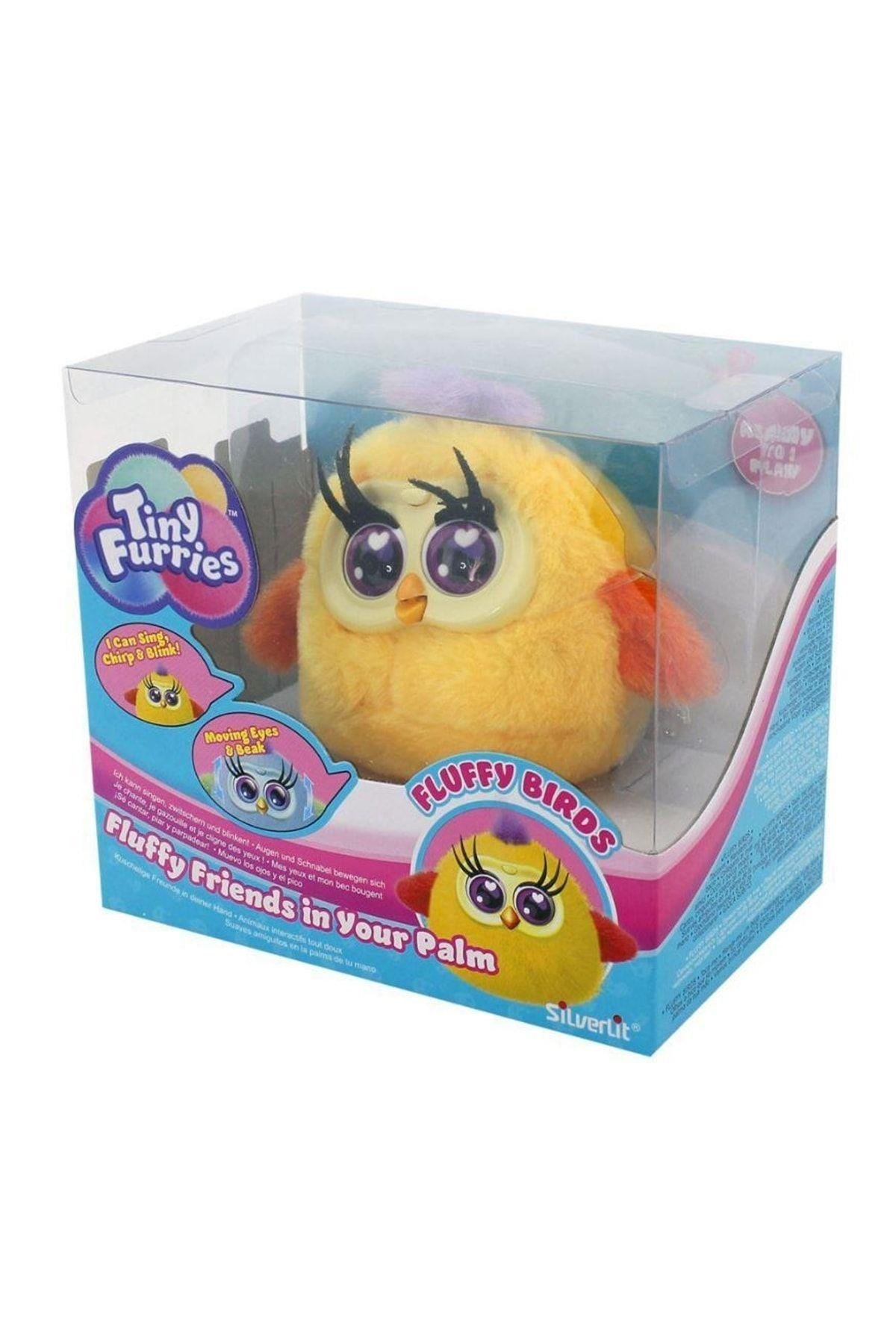 Sılverlıt Tıny Furrıes 83688 Fluffy Bırds Ass.12-Hayvan Figürleri