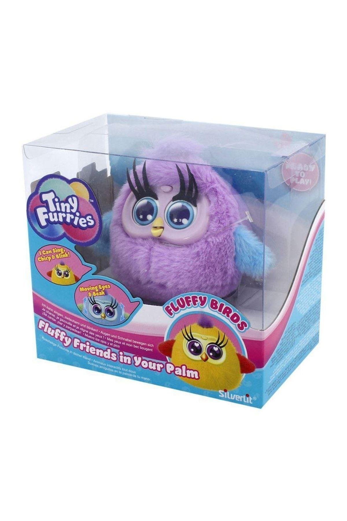 Sılverlıt Tıny Furrıes 83688 Fluffy Bırds Ass.12-Hayvan Figürleri