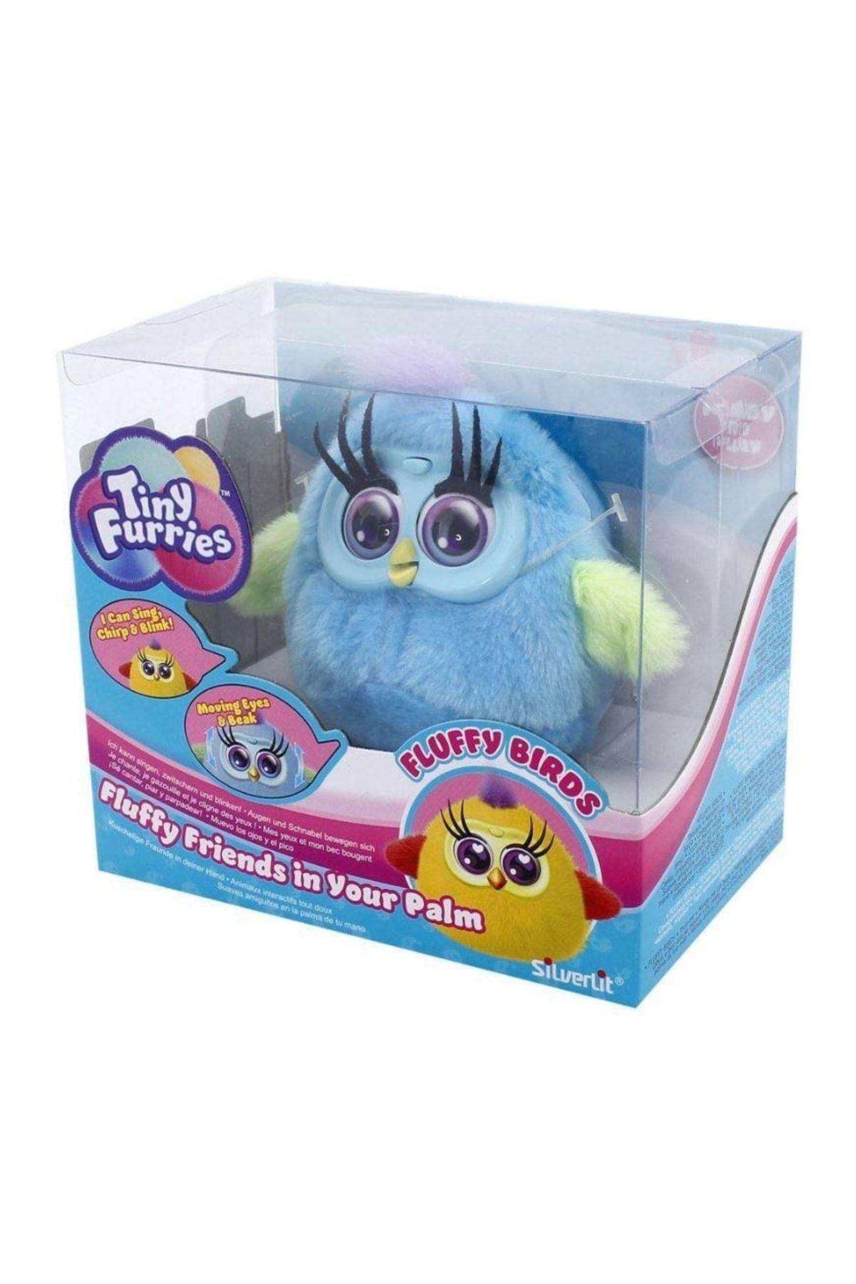 Sılverlıt Tıny Furrıes 83688 Fluffy Bırds Ass.12-Hayvan Figürleri