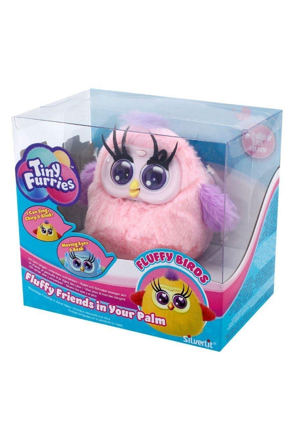 Sılverlıt Tıny Furrıes 83688 Fluffy Bırds Ass.12-Hayvan Figürleri