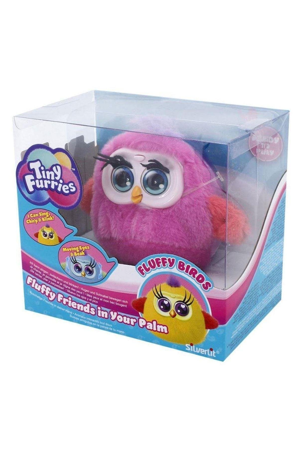 Sılverlıt Tıny Furrıes 83688 Fluffy Bırds Ass.12-Hayvan Figürleri