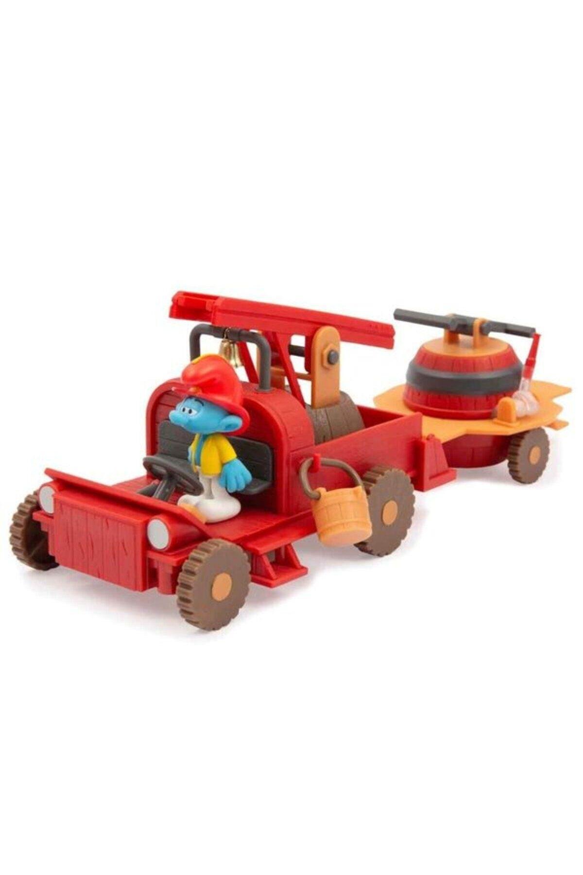 Şirinler itfaiye Araci-Karakter Figürleri