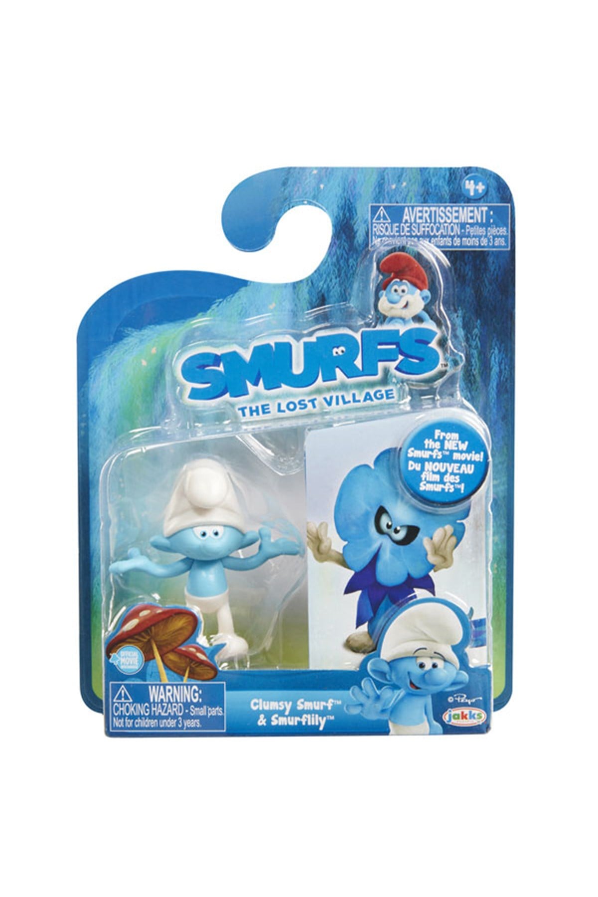 Şirinler Kayıp Köy Sakar Şirin ve Smurflily Figür Seti-Karakter Figürleri