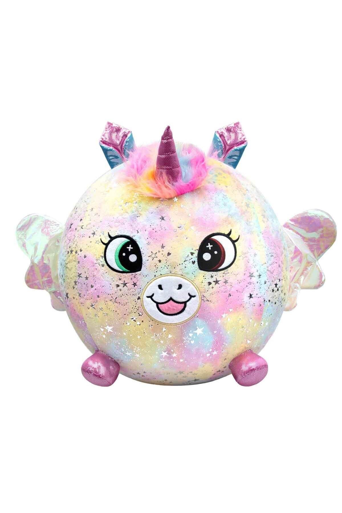 Şişme Peluş Unicorn XXL Shiny Corns S2-Peluş Oyuncaklar