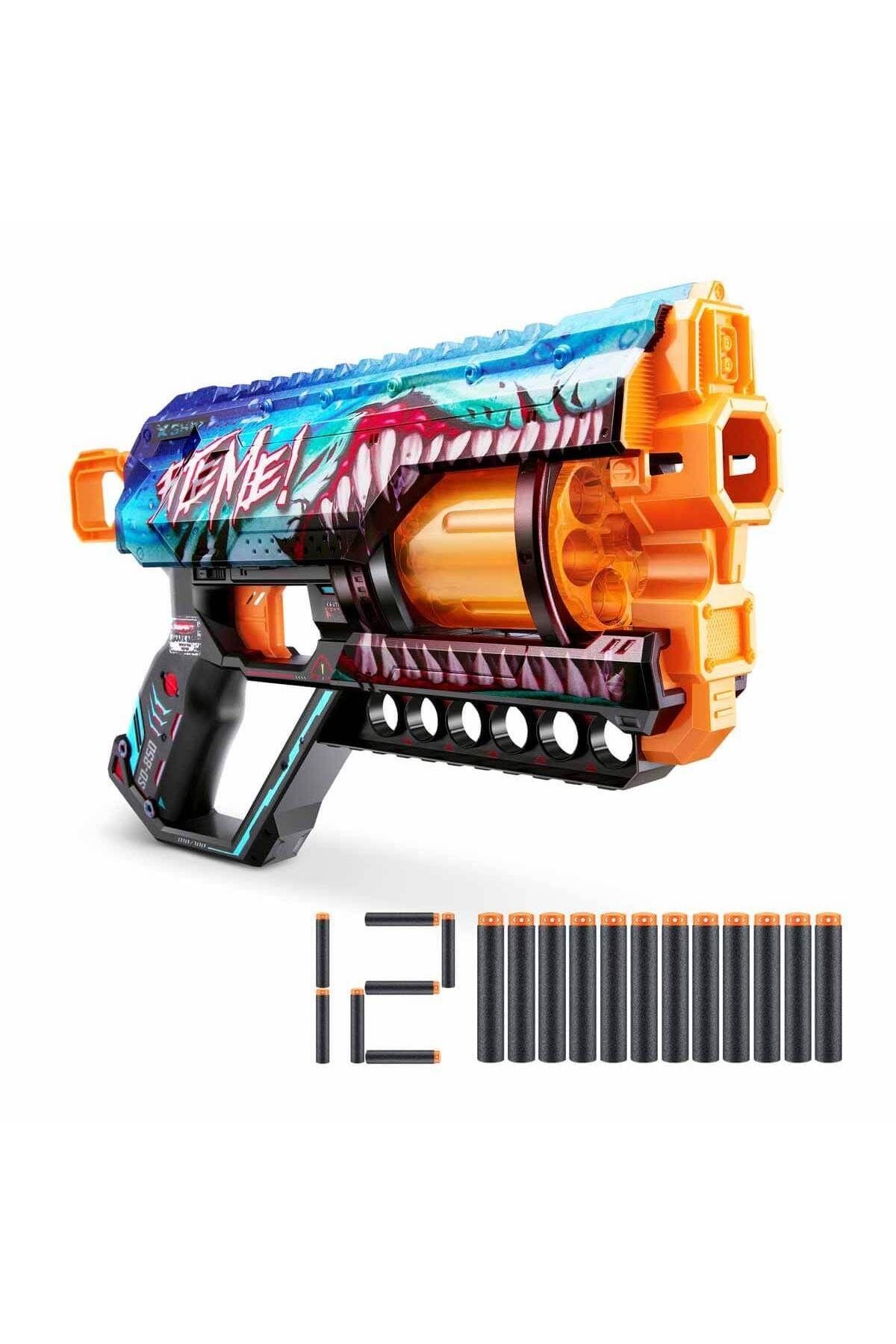 Skins Griefer 12 Mermili Sünger Dart Atan Silah 32 cm - Shark Thrasher-Oyuncak Silahlar