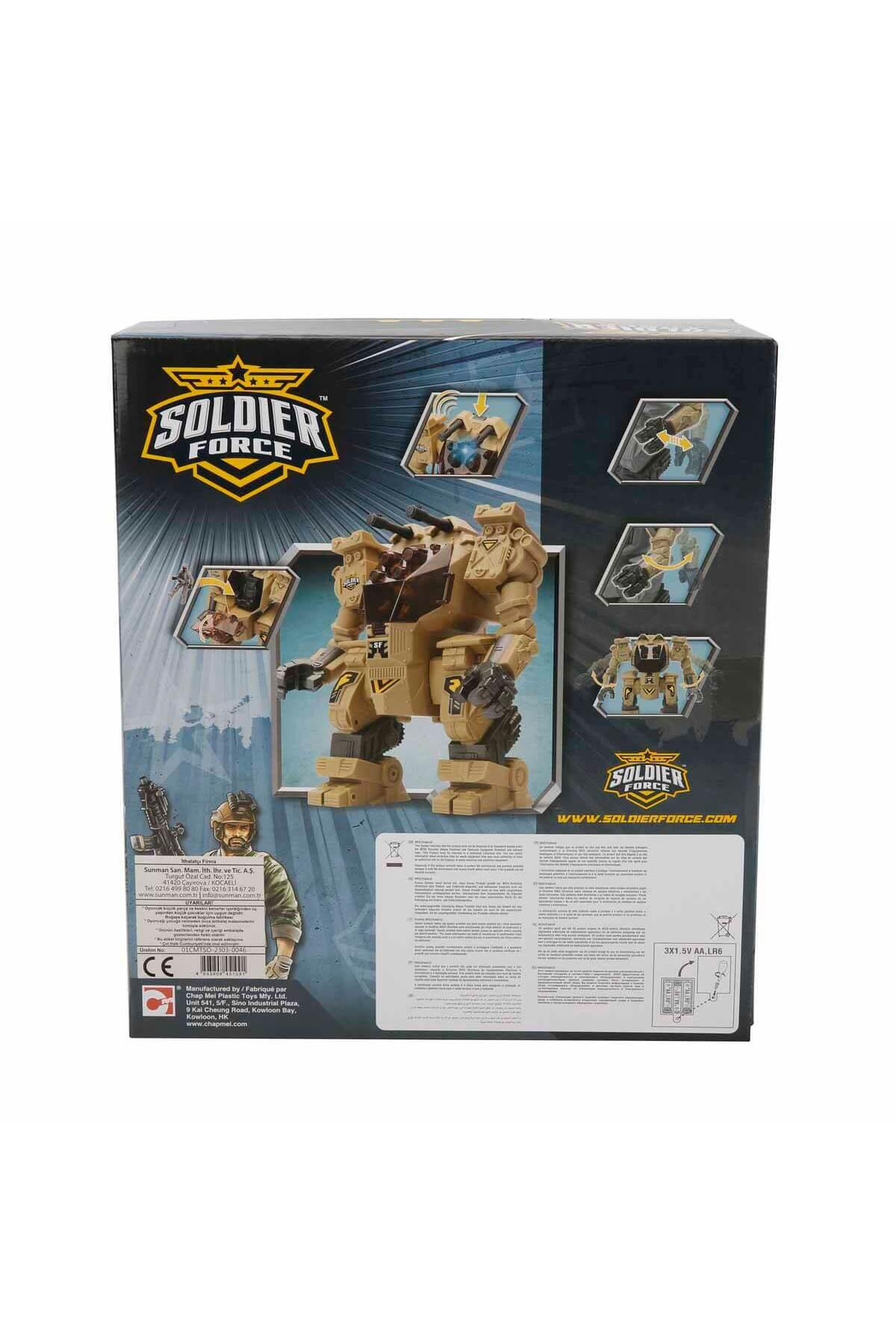 Soldier Force Exobot Savaş Mekanizması Seti-Robotlar