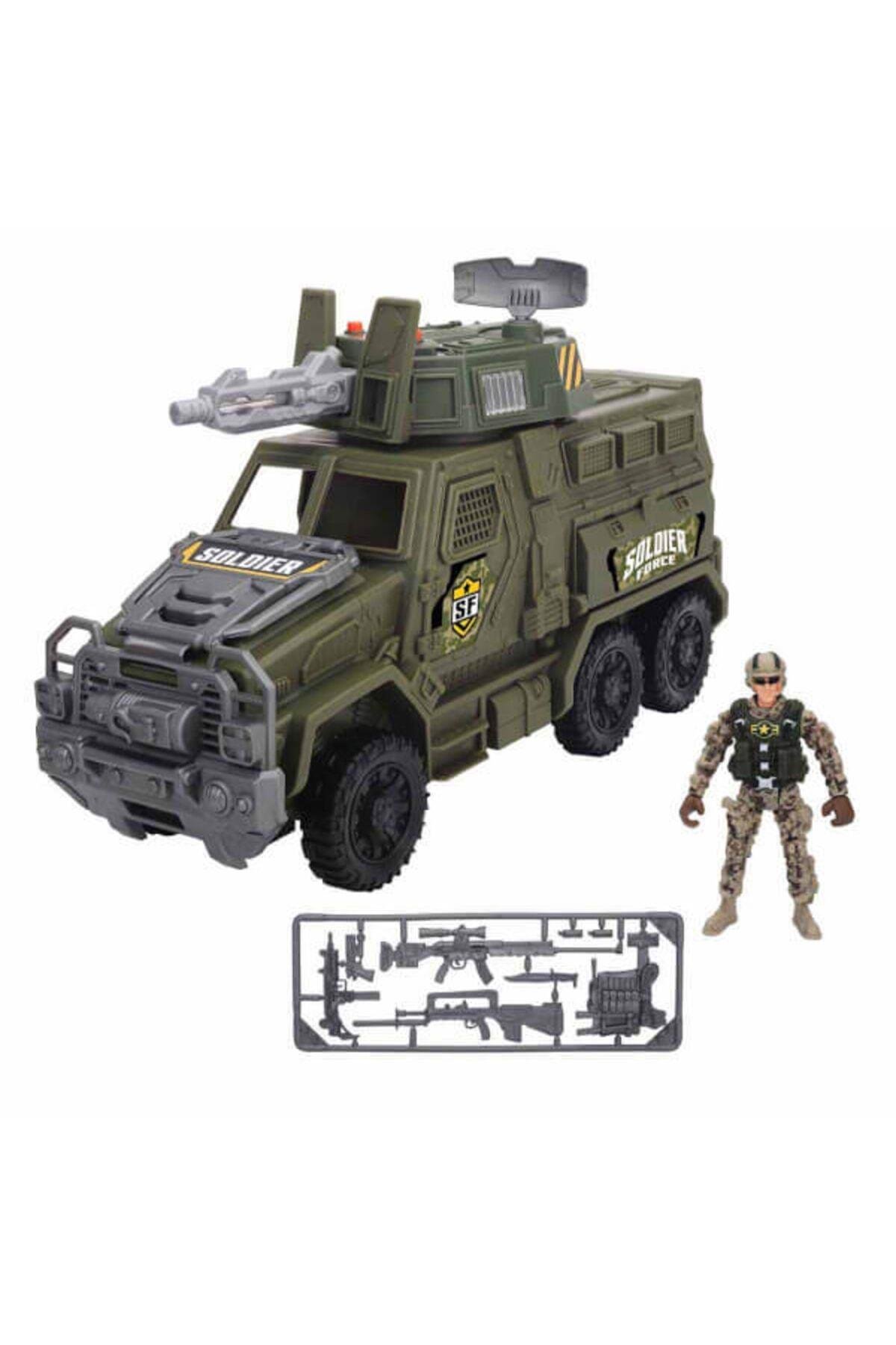 Soldier Force Taktik Komuta Kamyonu-Araba Garaj ve Setleri