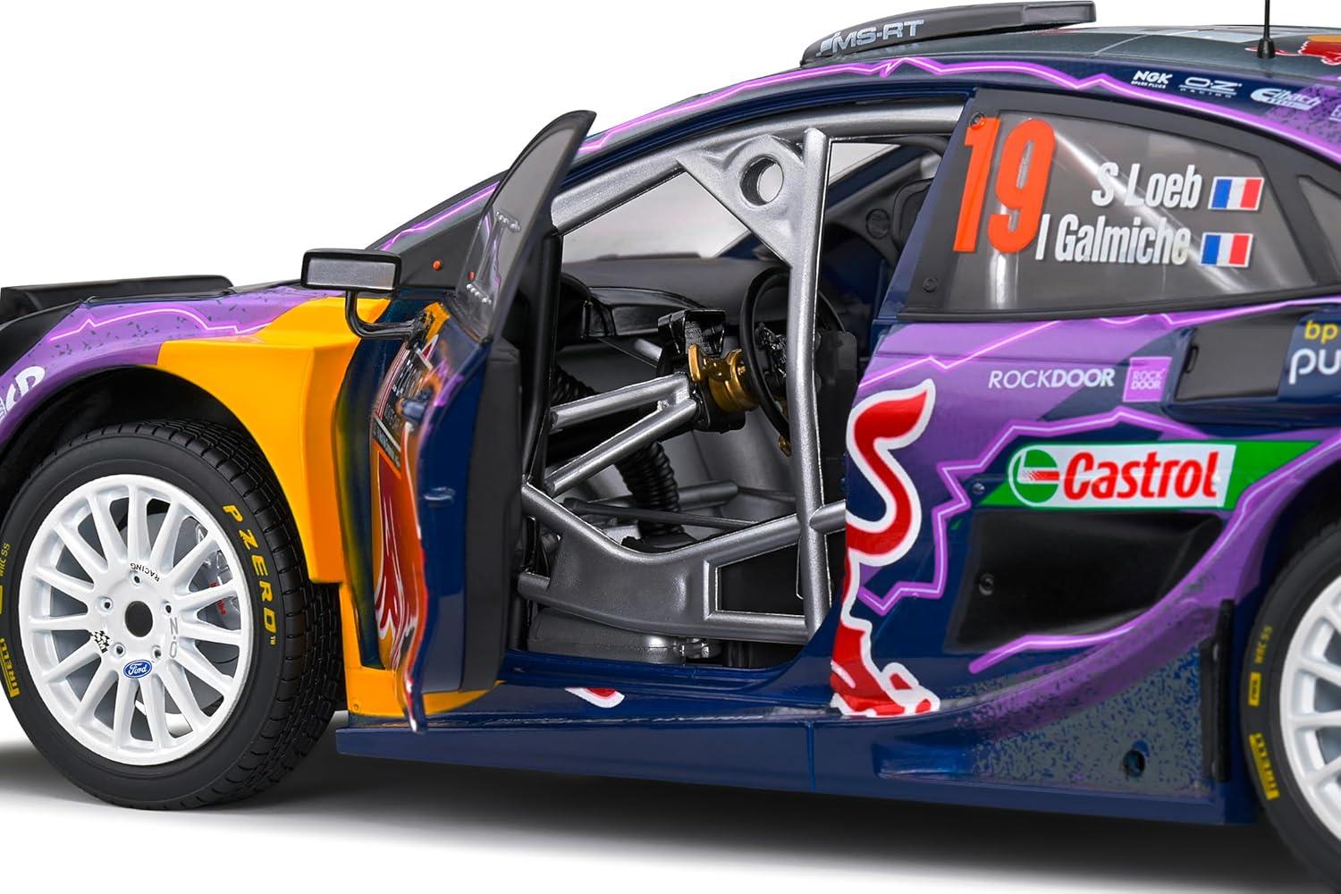 Solido 1/18-1809502 - Ford Puma RALLY1 - Winner Monte Carlo 2022-Maket Araçlar