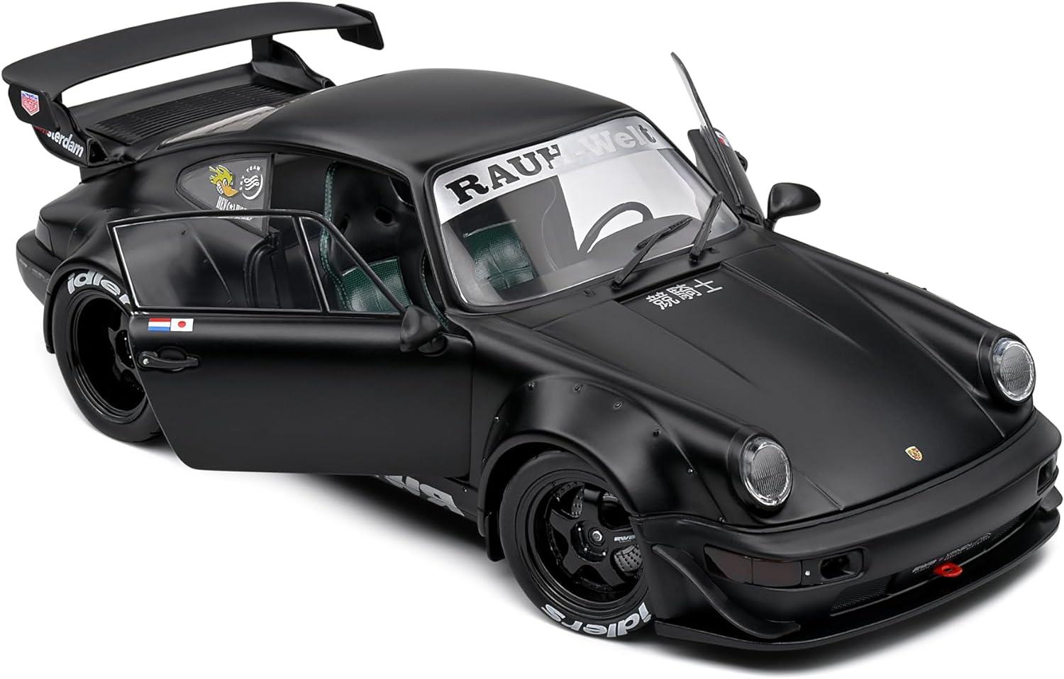 SOLIDO 1:18 RWB BODYKIT Darth Vader Black 2016-Maket Araçlar