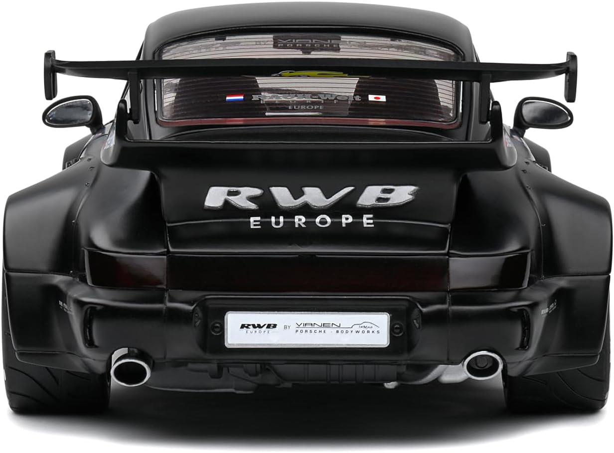 SOLIDO 1:18 RWB BODYKIT Darth Vader Black 2016-Maket Araçlar