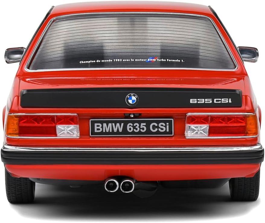 Solido BMW 635 CSI (E24) 1/18 Model Araba-Maket Araçlar