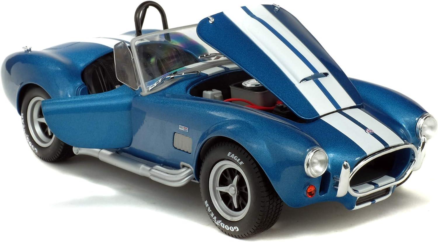 SOLİDO DİECAST SHELBY COBRA 427 MKII METALLIC BLUE 1965 1:18-Maket Araçlar